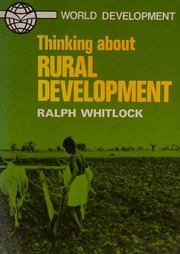 a book called Thinking About Rural Development