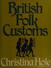 a book about British folk customs