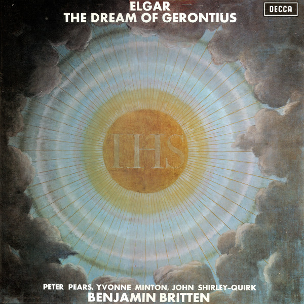 record cover for The Dream of Gerontius by Edward Elgar